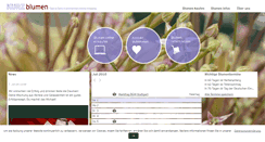 Desktop Screenshot of kurz-blumen.de
